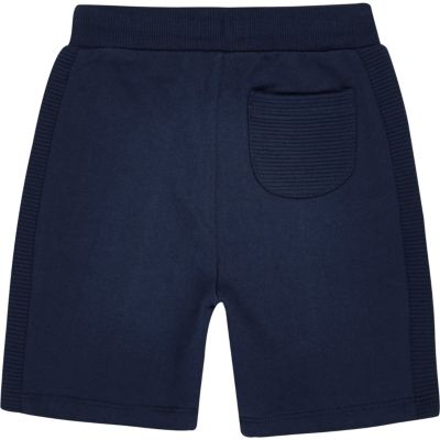 Mini boys navy shorts
